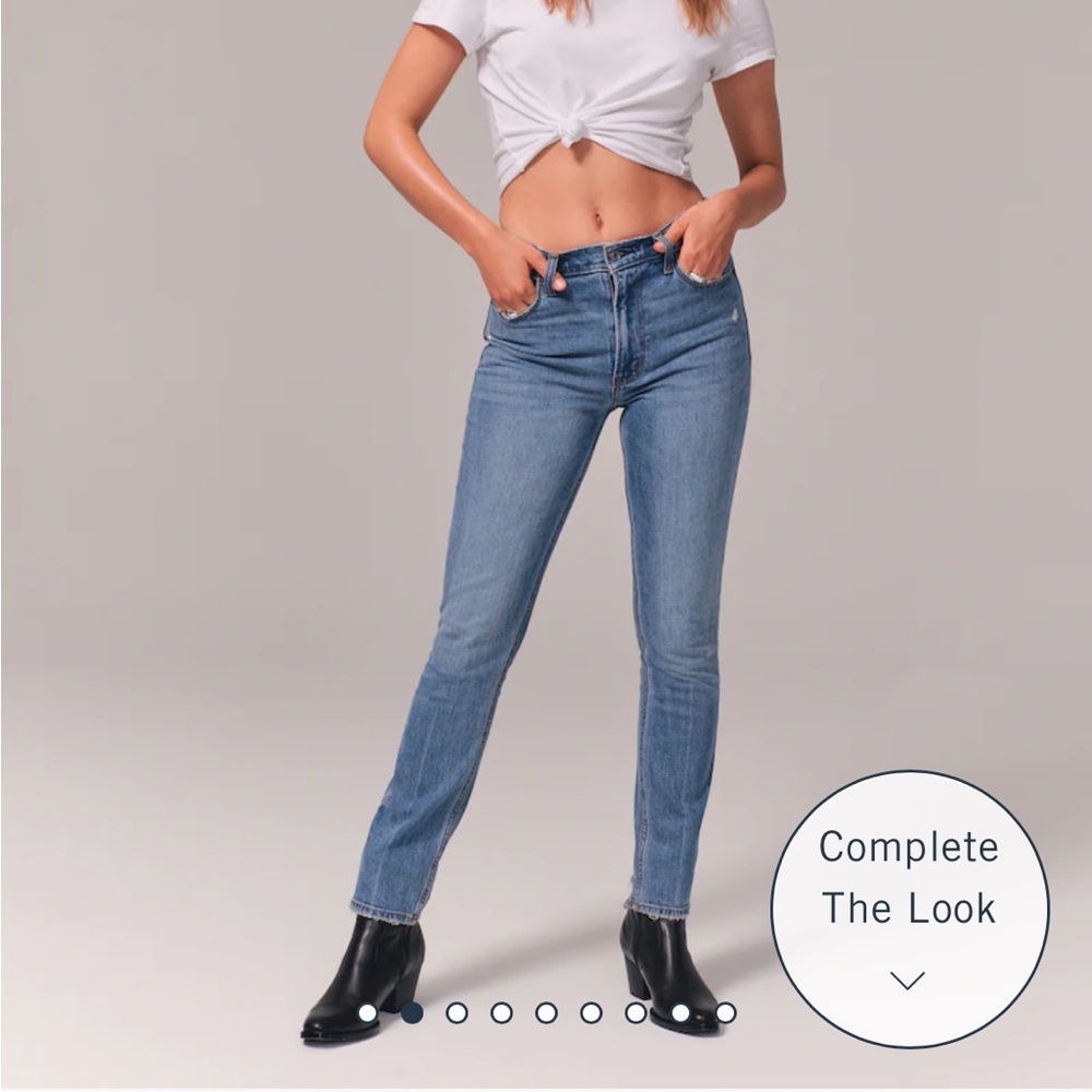 Size 6 “The Skinny High Rise” Abercrombie & Fitch Jeans